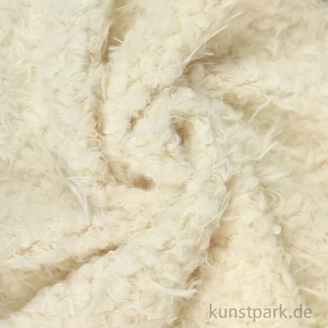Artikelbild 3 des Artikels “Plüsch Stoff Wollige Locken Zuschnitt - 30 x 40 cm “