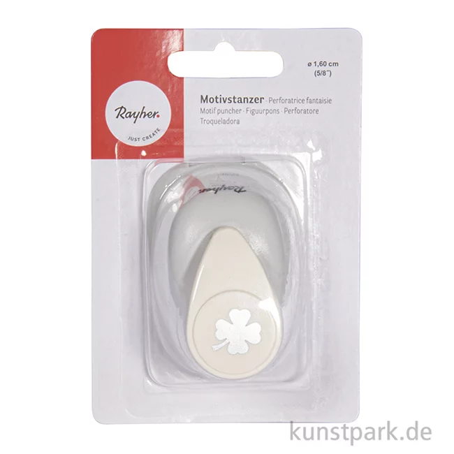 Artikelbild 3 des Artikels “Rayher Motivstanzer - Kleeblatt, Durchmesser 1,6 cm “