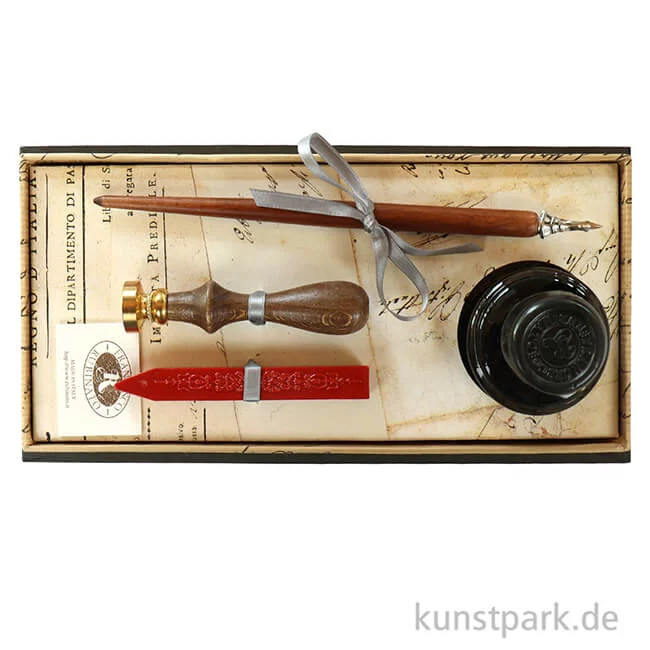 Artikelbild 3 des Artikels “Rubinato Kalligrafie und Siegel-Set, 5 teilig in schöner Geschenkbox “