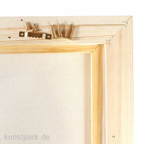 Artikelbild 3 des Artikels “Schattenfugenrahmen mit Keilrahmen - Natur 30 x 30 cm“
