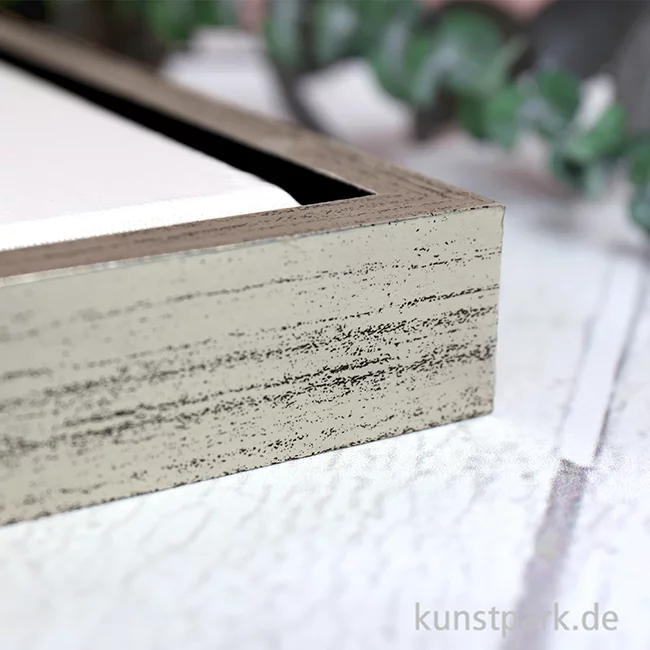 Artikelbild 3 des Artikels “Schattenfugenrahmen mit Keilrahmen - Silber “