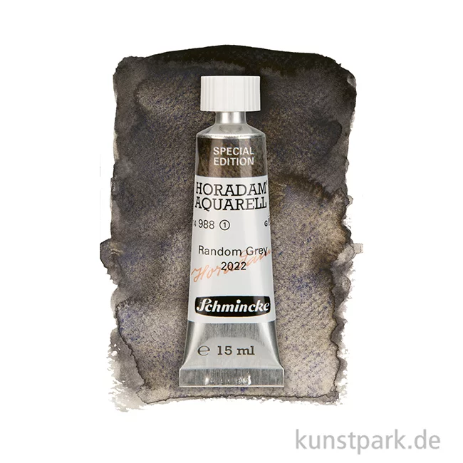 Artikelbild 3 des Artikels “Schmincke HORADAM Aquarell Sonderfarbton Random Grey 2026, 15 ml “
