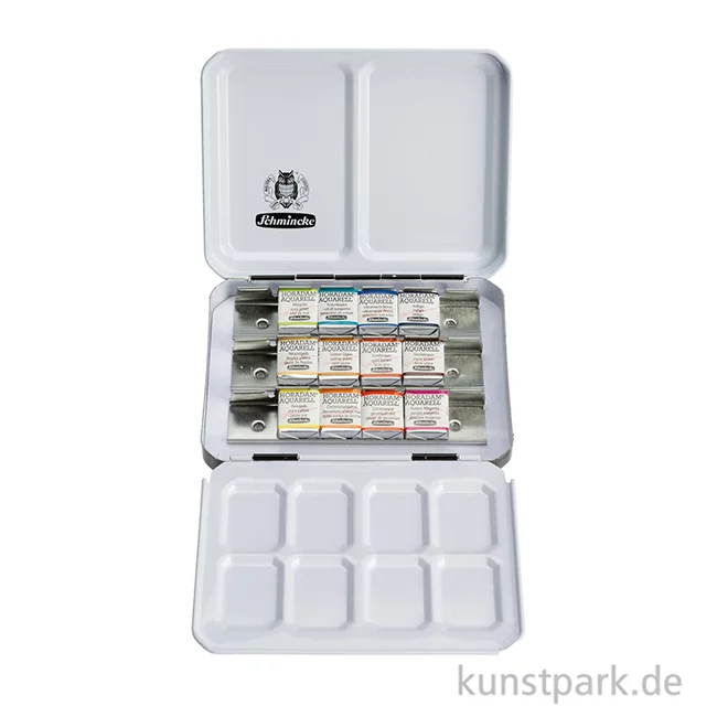Artikelbild 3 des Artikels “Schmincke HORADAM Aquarellkasten - Felix Scheinberger, 12 x 1/2 Näpfe “