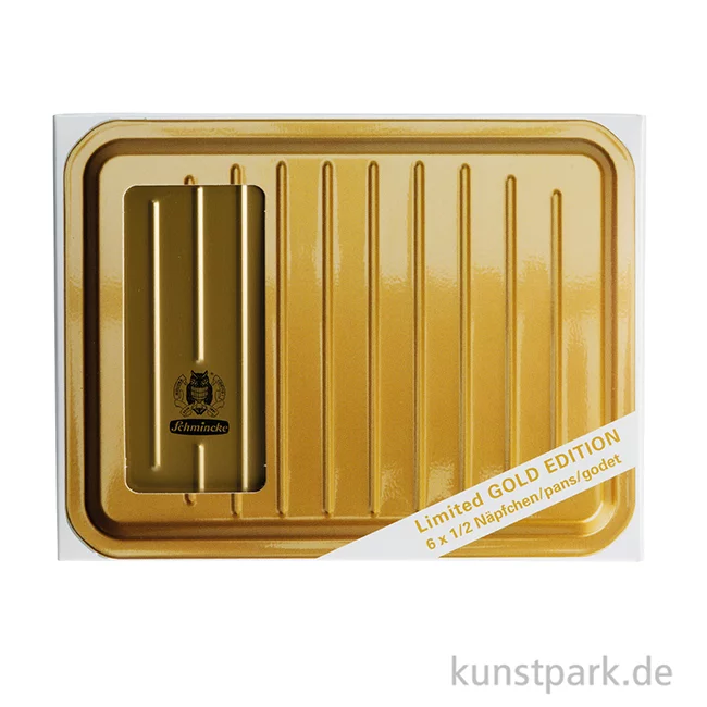 Artikelbild 3 des Artikels “Schmincke HORADAM Aquarellkasten - Gold Sonderedition, 6 x 1/2 Näpfe “