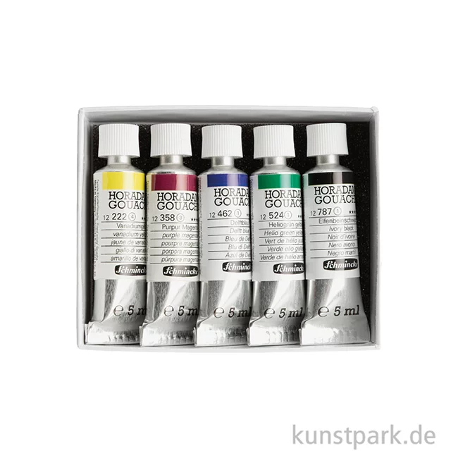 Artikelbild 3 des Artikels “Schmincke HORADAM Gouache Kartonset, Polarlicht, 5 x 5 ml “