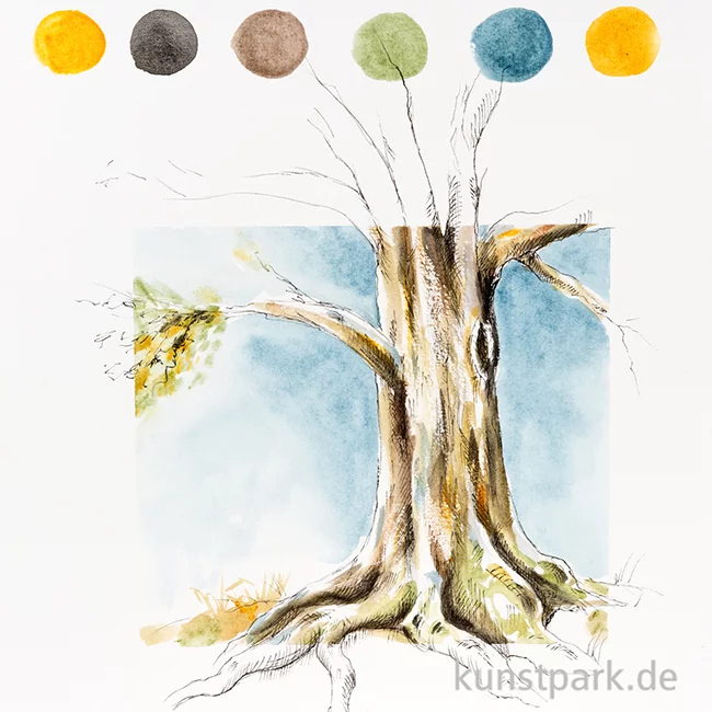 Artikelbild 3 des Artikels “Schmincke HORADAM Naturals Wasserfarben, 15 ml “
