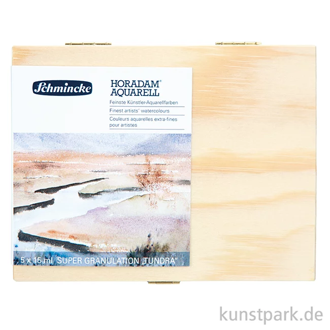 Artikelbild 3 des Artikels “Schmincke HORADAM Supergranulierend Tundra - Holzkasten 5 x 15 ml “