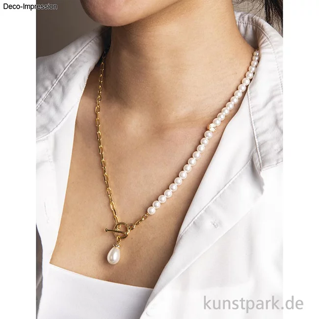Artikelbild 3 des Artikels “Schmuck Bastelset - Kette Click & Match, 2in1 Kette + Armband, Gold “