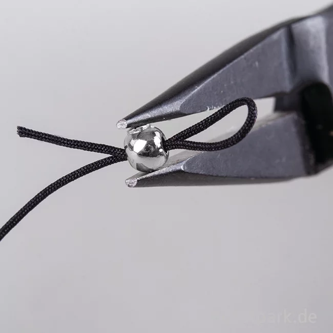 Artikelbild 3 des Artikels “Schmuck Positionierungsperle Rund, Silber, 3,5 x 3 mm, 10 Stück “