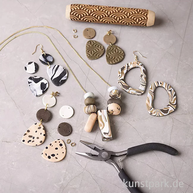 Artikelbild 3 des Artikels “Schmuck Starter Bastelset mit viel Zubehör - Modellieren “