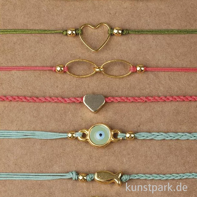 Artikelbild 3 des Artikels “Schmuckkordeln, 0,5 mm, Bunt, 4 Farben, je 5 Meter “