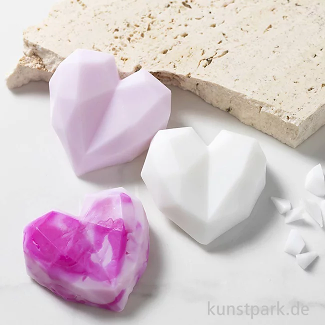 Artikelbild 3 des Artikels “Seifengießen Set - Herzen, Pink “