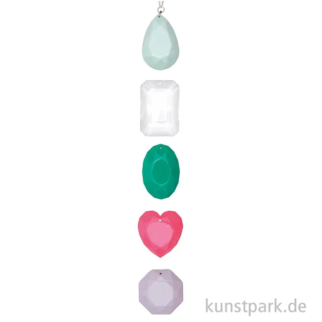 Artikelbild 3 des Artikels “Silikon Gießform - Anhänger, Diamanten “
