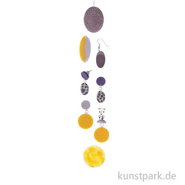 Artikelbild 3 des Artikels “Silikon Gießform - Anhänger, Rund “