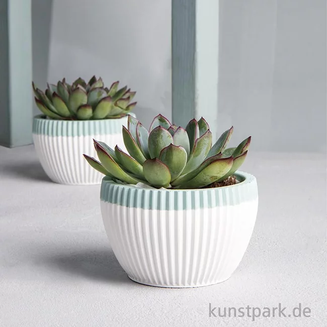Artikelbild 3 des Artikels “Silikon Gießform - Dekoschale geriffelt, ø 9 cm, Höhe 6 cm “