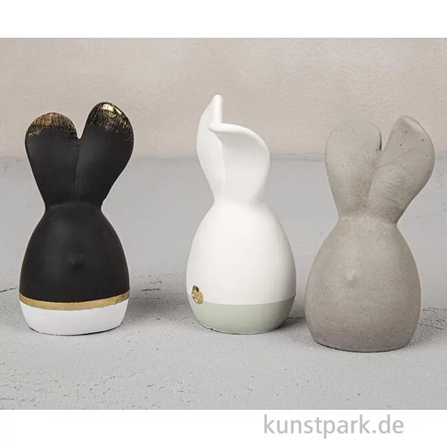 Artikelbild 3 des Artikels “Silikon Gießform - Häschen, Durchmesser 4,2 cm, Höhe 9,4 cm “