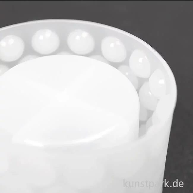 Artikelbild 3 des Artikels “Silikon Gießform - Teelichthalter Rund, 7,9 x 5,5 cm “