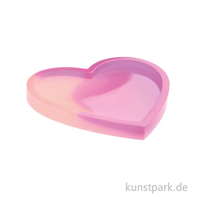 Artikelbild 3 des Artikels “Silikon Gießform - Untersetzer Herz, 9,6 x 10 x 1,2 cm “