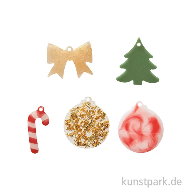 Artikelbild 3 des Artikels “Silikon Gießform - Weihnachtsschmuck, 8 Motive “