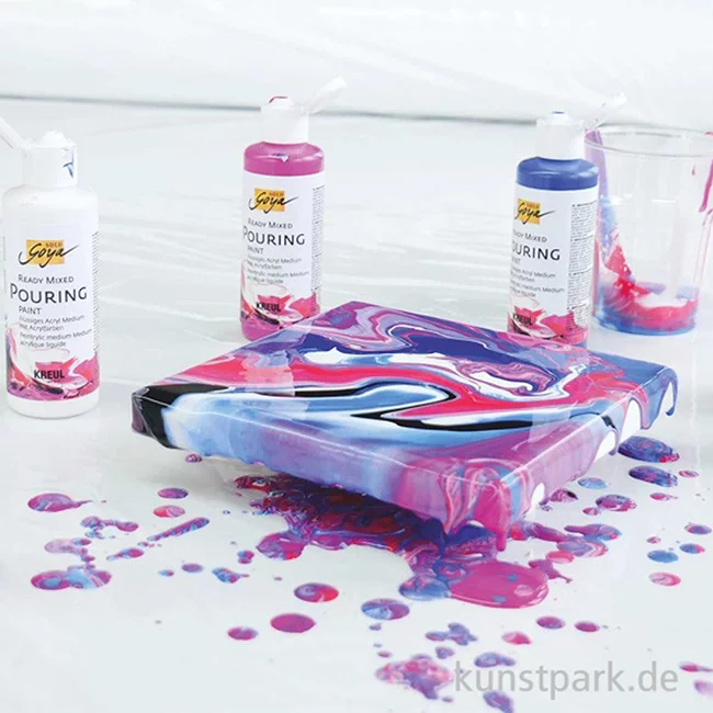 Artikelbild 3 des Artikels “Solo Goya Pouring Farben Set, fertig gemischt, 6 x 80 ml “