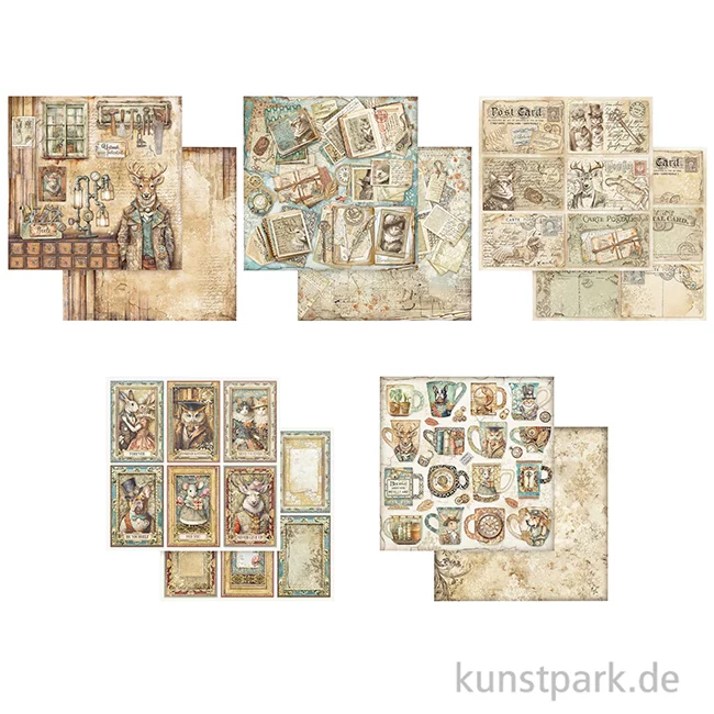 Artikelbild 3 des Artikels “Stamperia Scrapbooking Pad - Alterego, 20,3 x 20,3 cm “