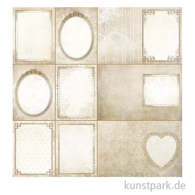 Artikelbild 3 des Artikels “Stamperia Scrappapier - Garden of Promises Cards 30,5 x 30,5 cm “