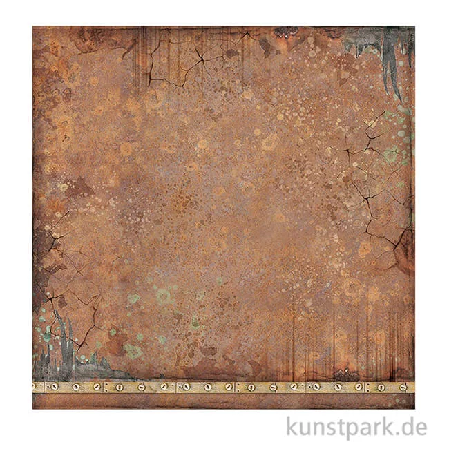 Artikelbild 3 des Artikels “Stamperia Scrappapier - Lady Vagabond Lifestyle Ship Gate, 30,5x30,5cm “