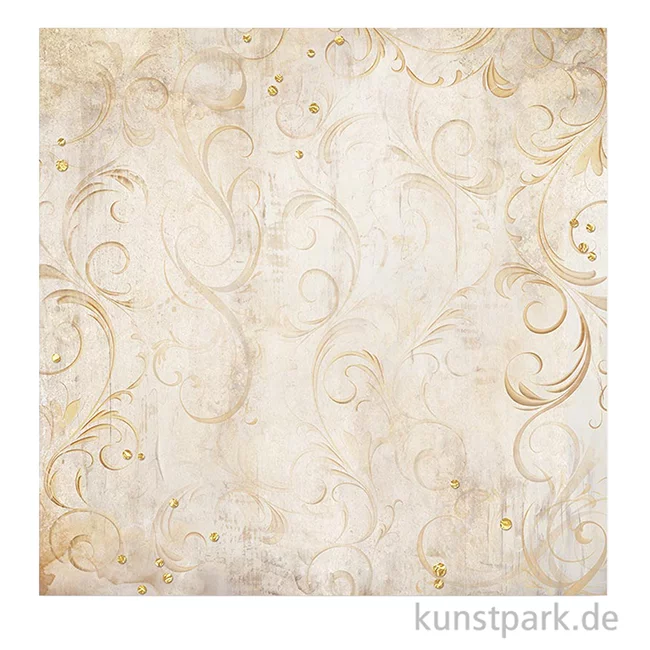 Artikelbild 3 des Artikels “Stamperia Scrappapier - Masquerade Sun and Moon, 30,5 x 30,5 cm “