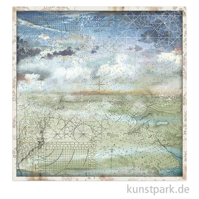 Artikelbild 3 des Artikels “Stamperia Scrappapier - Sir Vagabond Wings, 30,5 x 30,5 cm “