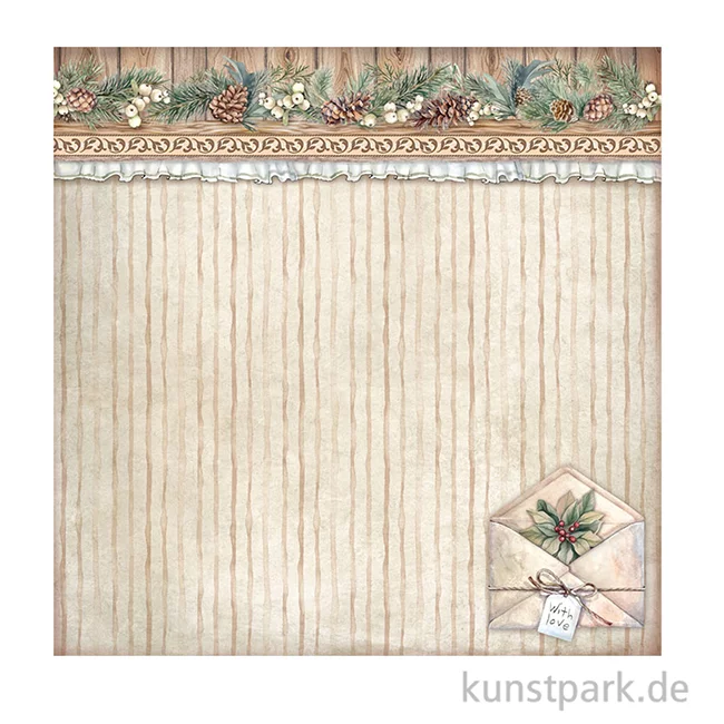Artikelbild 3 des Artikels “Stamperia Scrappapier - The Owl's House Fireplace, 30,5 x 30,5 cm “