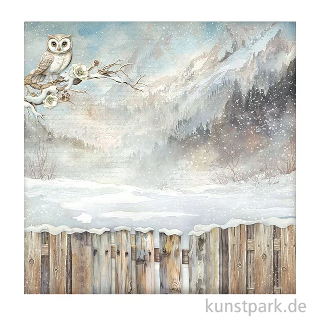 Artikelbild 3 des Artikels “Stamperia Scrappapier - The Owl's House Owls, 30,5 x 30,5 cm “