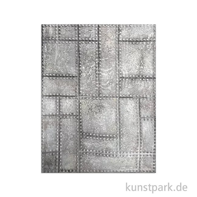 Artikelbild 3 des Artikels “Stamperia Soft Mould (Gießform) - A New Beginning Metal Plates, A5 “