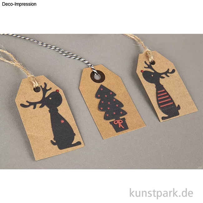 Artikelbild 3 des Artikels “Stanzschablonen Set - Rentierfreunde, 4 Stück “