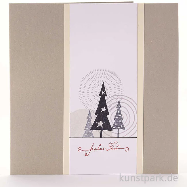 Artikelbild 3 des Artikels “Stempel - Tannenbaum mit Sternen, 3 x 8 cm “