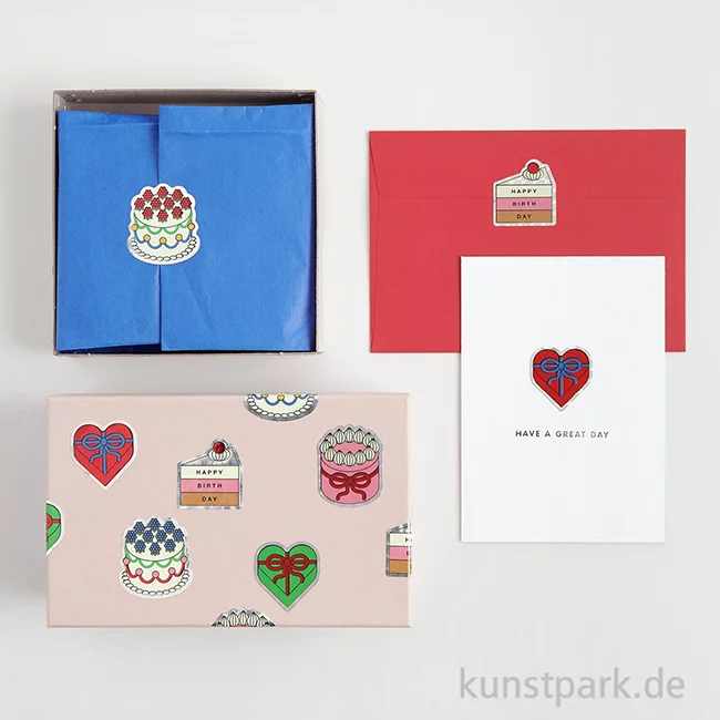 Artikelbild 3 des Artikels “Sticker - Eye Candy, Torten, Happy Birthday, 100 Aufkleber “