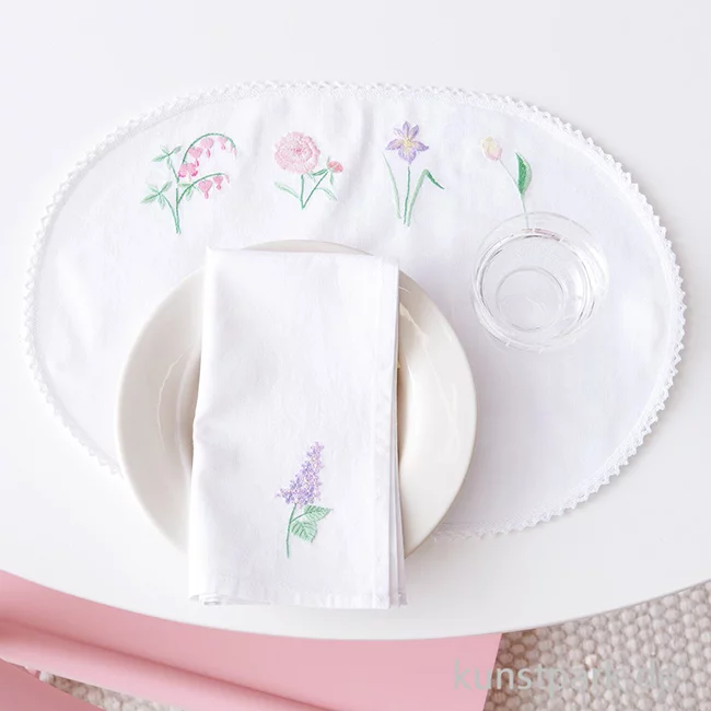 Artikelbild 3 des Artikels “Stickset - Blumen XL, 8 Designs, Stickvorlagen + Zubehör “