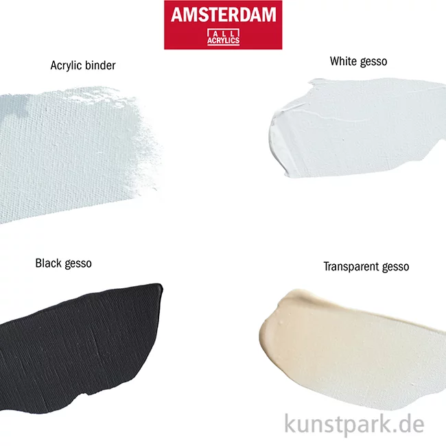 Artikelbild 3 des Artikels “Talens AMSTERDAM Malmittel Set, Prep + Prime, Grundierung, 4x 120 ml “