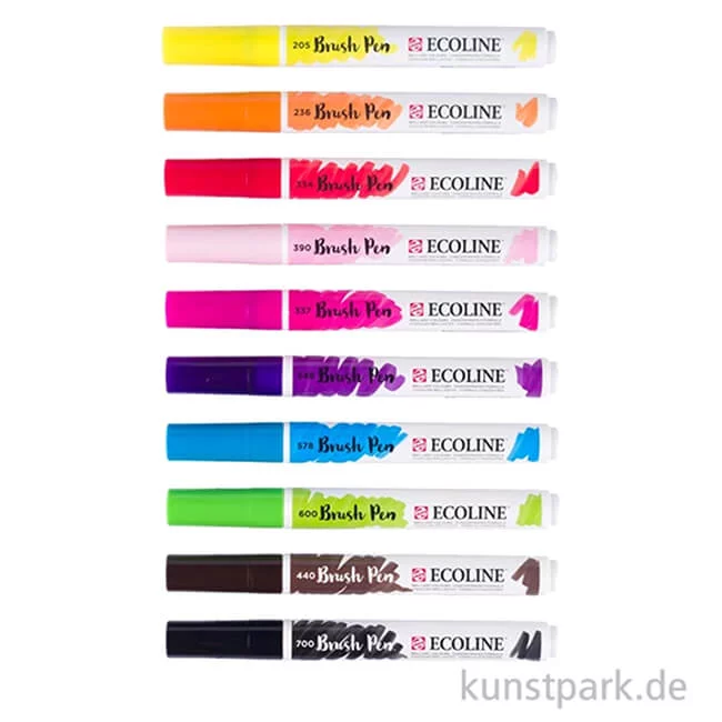 Artikelbild 3 des Artikels “Talens ECOLINE Brush Pen 10er Set - Helle Farben “