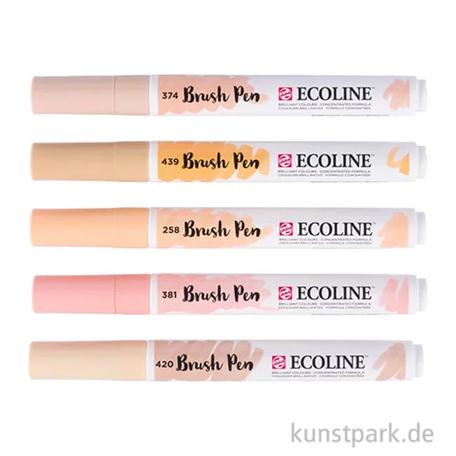 Artikelbild 3 des Artikels “Talens ECOLINE Brush Pen 5er Set - Beige Rosa “