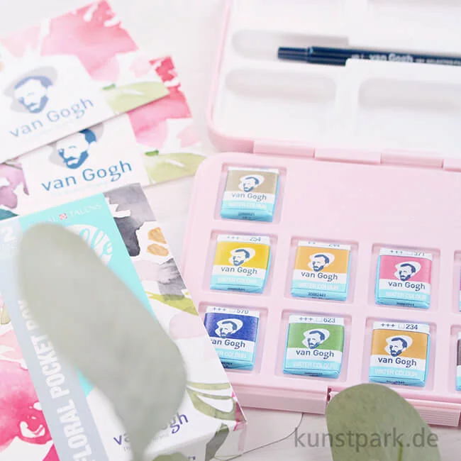 Artikelbild 3 des Artikels “Talens VAN GOGH Aquarell Pocket Box - Frau Hölle Edition Floral “