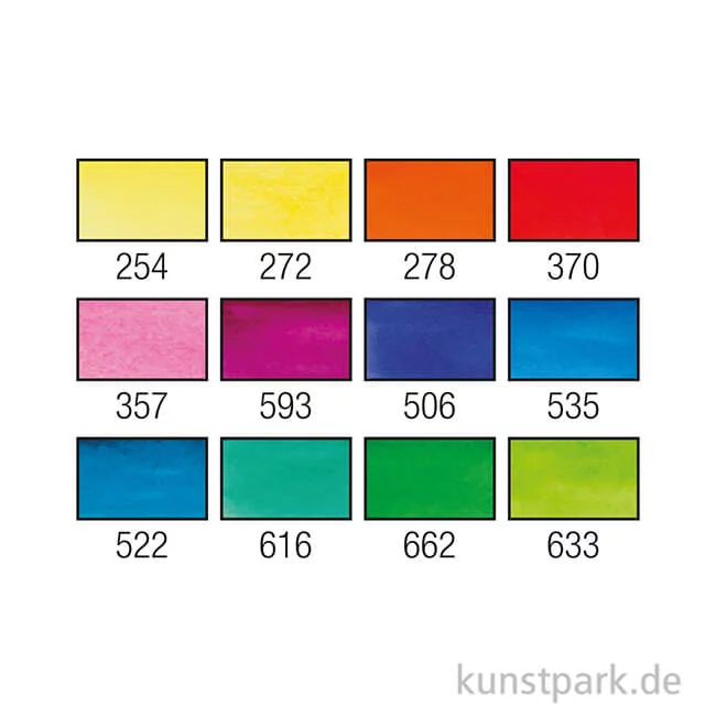 Artikelbild 3 des Artikels “Talens VAN GOGH Aquarell Pocket Box Intensive Farben, 12 halbe Napf “