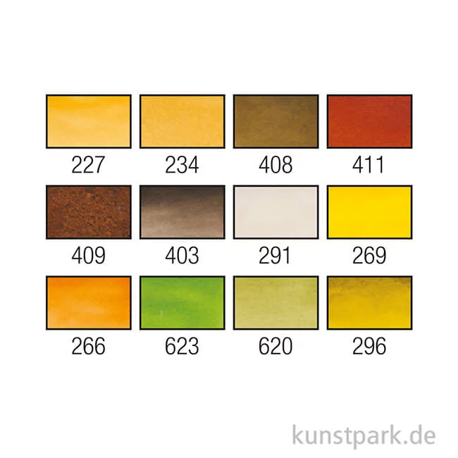 Artikelbild 3 des Artikels “Talens VAN GOGH Aquarell Pocket Box Naturfarben, 12 halbe Napf “