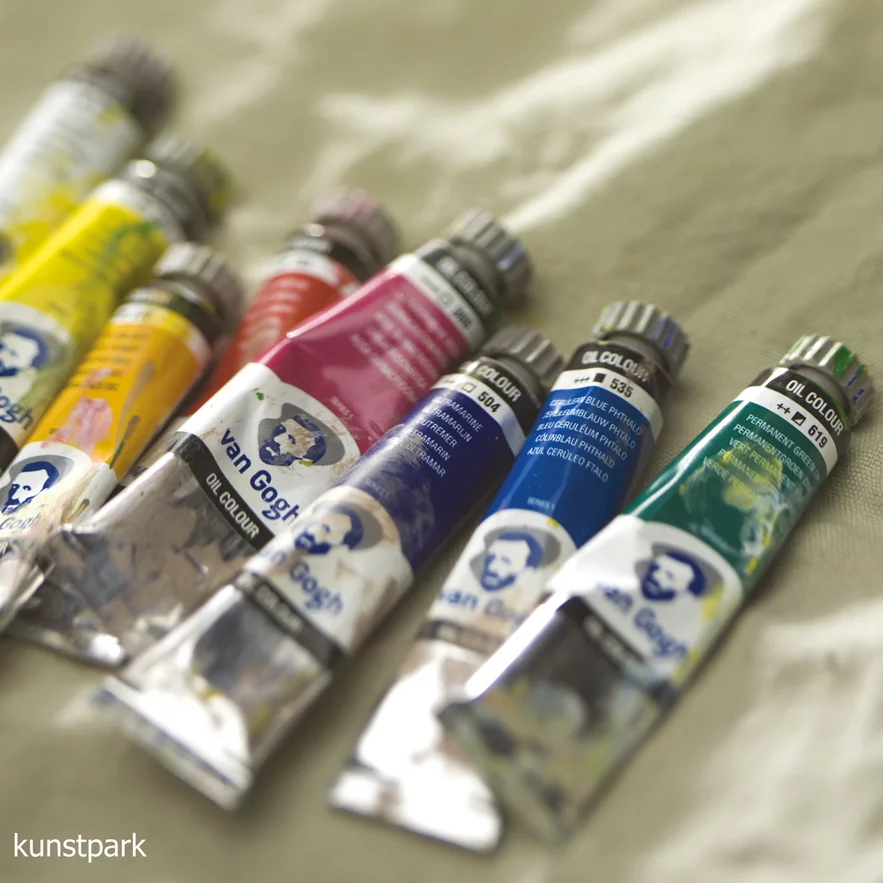 Artikelbild 3 des Artikels “Talens VAN GOGH Ölfarben Holzkoffer mit viel Zubehör “