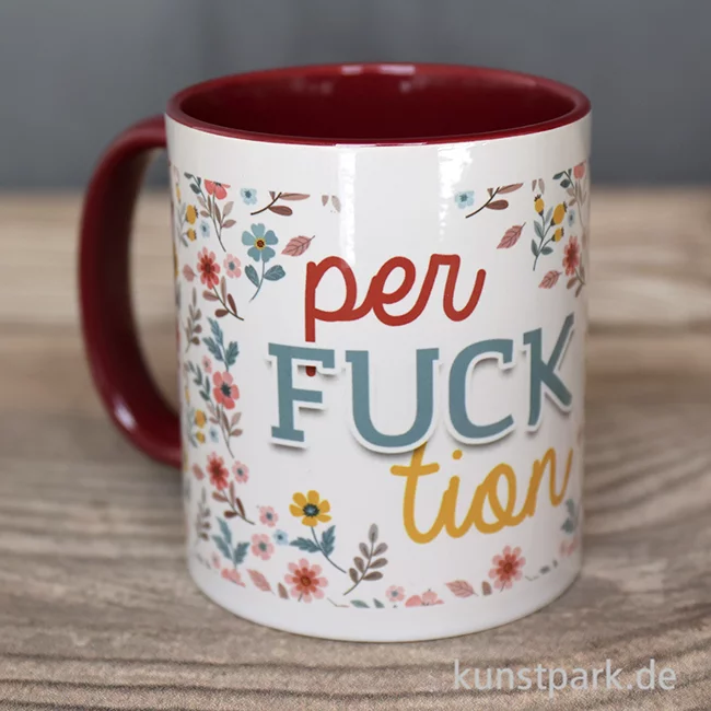 Artikelbild 3 des Artikels “Tasse, Bordeaux, Bedruckt, Design, Perfcktion “