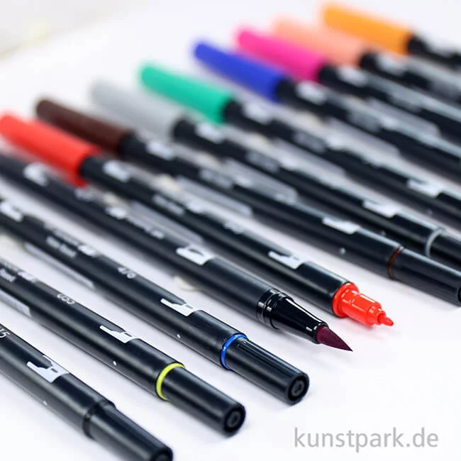 Artikelbild 3 des Artikels “Tombow Dual Brush Pen - Set 12 Grundfarben “