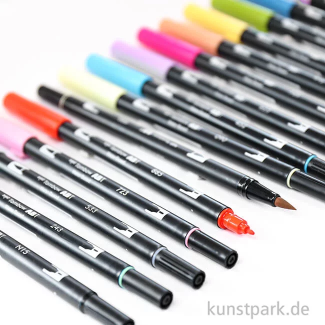 Artikelbild 3 des Artikels “Tombow Dual Brush Pen - Set 18 Sekundärfarben “