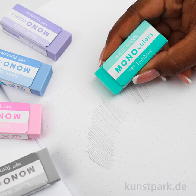 Artikelbild 3 des Artikels “Tombow Radierer MONO Colors, Türkis “
