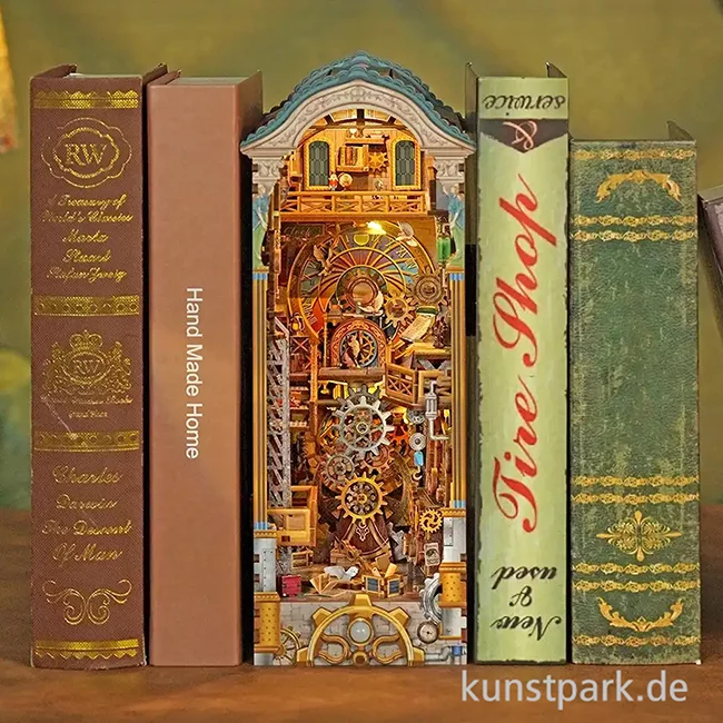 Artikelbild 3 des Artikels “TONECHEER Book Nook - Clock Tower “