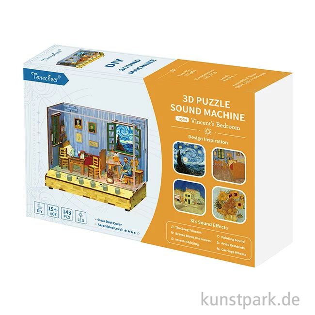 Artikelbild 3 des Artikels “TONECHEER DIY Bausatz - Vincent's Bedroom “