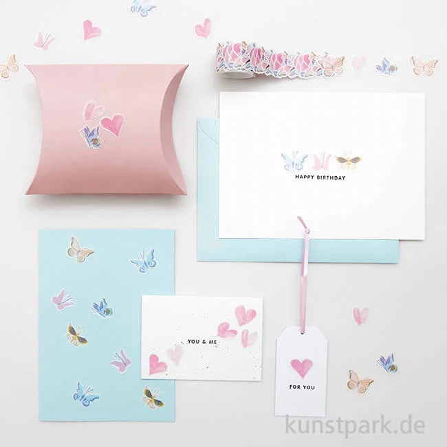 Artikelbild 3 des Artikels “Washi Sticker - Painted Love, 200 Aufkleber “
